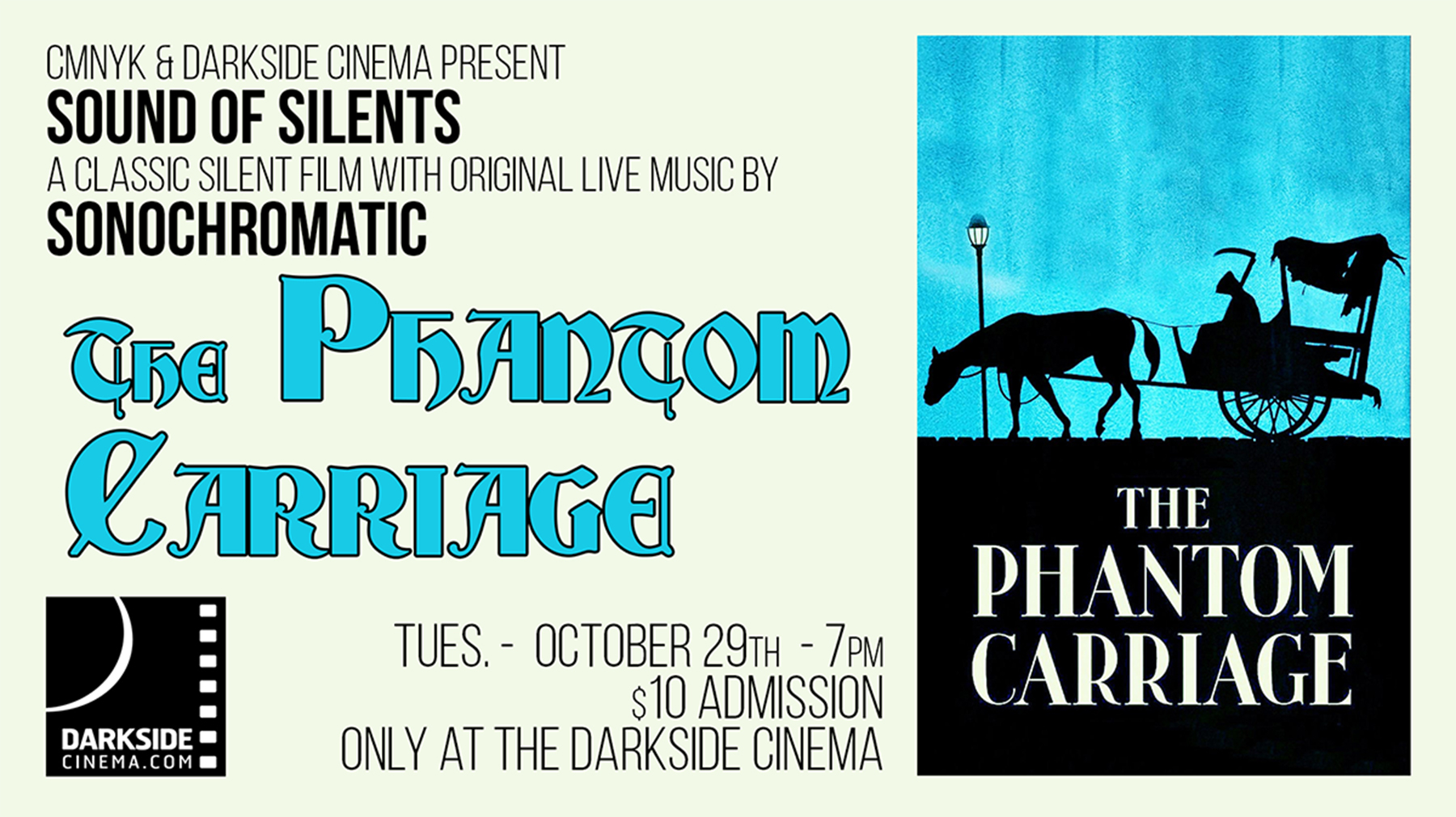 THE PHANTOM CARRIAGE movie poster